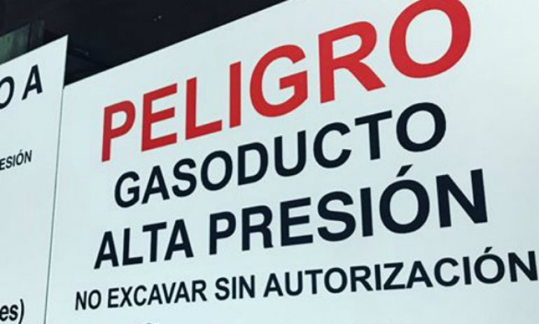 Para prevenir accidentes, llegará a Pilar una campaña para informar la presencia de gasoductos