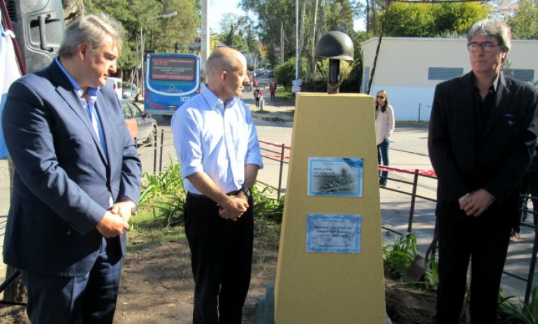 Recordaron con un homenaje el 35 aniversario del hundimiento del Crucero General Belgrano
