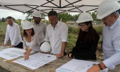 Avanza plan provincial para construir 284 viviendas en un barrio de Pilar