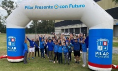 En Pilar se desarrolló una jornada deportiva para concientizar sobre el Autismo