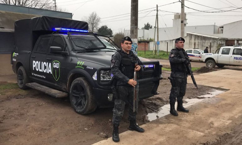 Cinco detenidos en un nuevo operativo de saturación de seguridad en Pilar