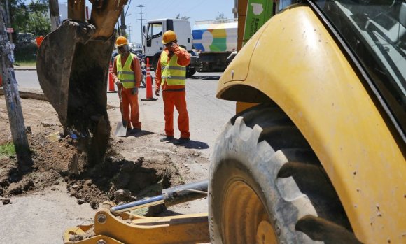 Continúan las obras para ensanchar y repavimentar la ruta 25