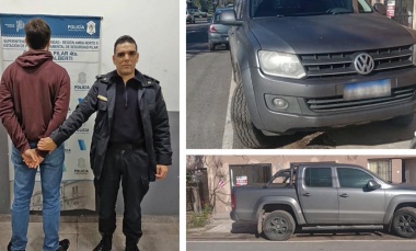 VIDEO - Un dron de Seguridad permitió recuperar una camioneta robada