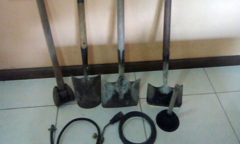 Detenido por robar herramientas de la obra en construcción de un jardín de infantes