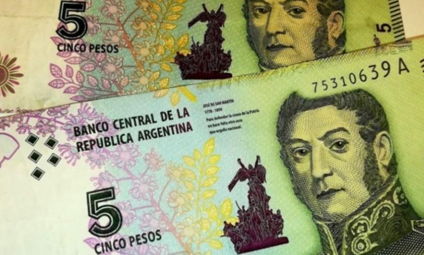 Los billetes de $5 saldrán de circulación