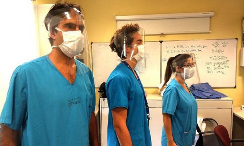 La Universidad Austral fabricará protectores faciales para los profesionales de la salud