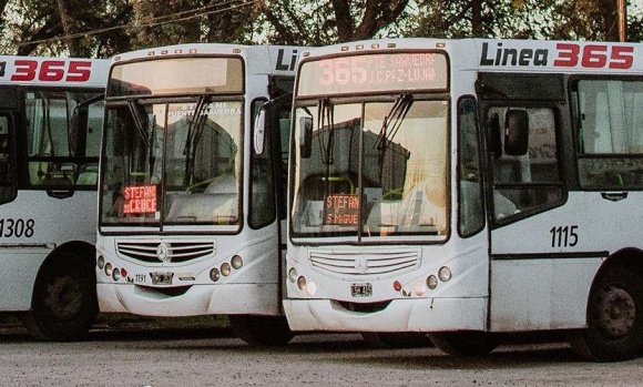 Por robo a un chofer, paro de una línea de colectivos