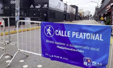 El Municipio defendió la colocación de vallados en el centro de Pilar