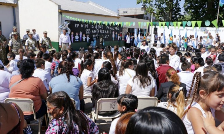 La Escuela Primaria Nº 34 “René Favaloro” celebró su 25 aniversario