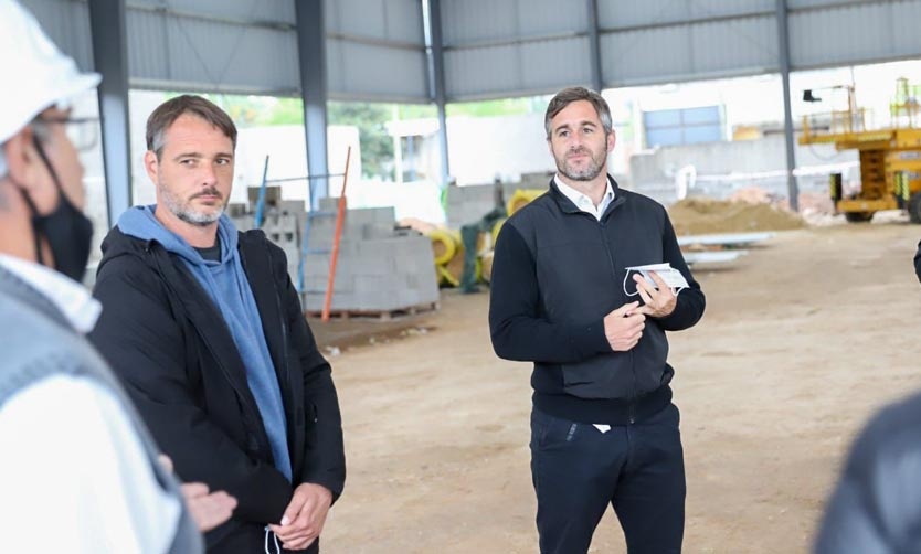 Avanzan las obras para construir un nuevo polideportivo en Pilar