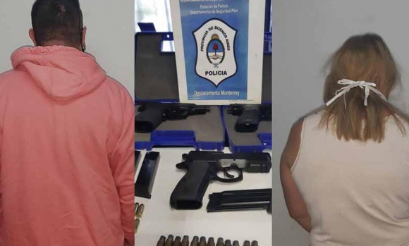 Detienen a pareja acusada de envenenar perros y amenazar con armas a vecinos