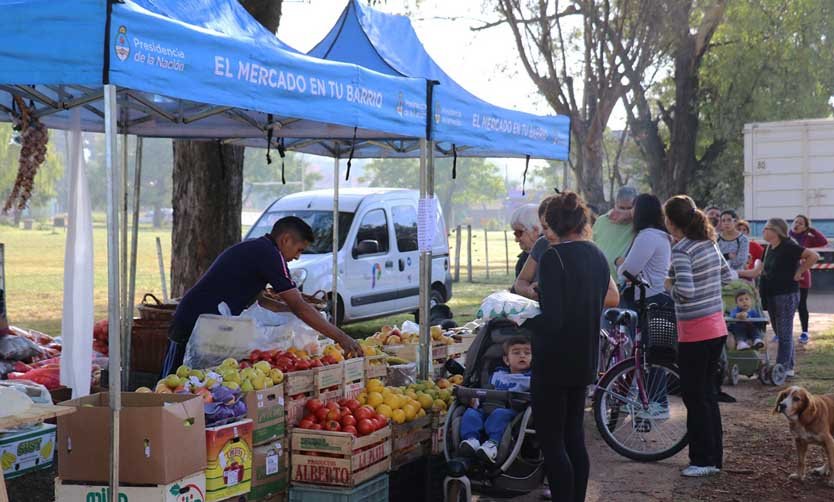“El Mercado en tu Barrio” tiene lista la grilla de visitas a las localidades