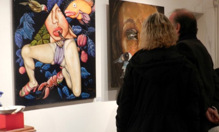 Carlos Monzani exhibe su obra en el Centro Cultural Federal
