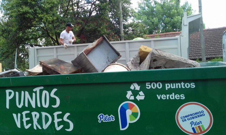 En Pilar ya se llevan recolectados más de 300 mil kilos de materiales reciclables