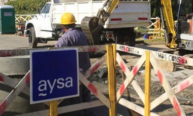 AySA alerta sobre posibles cortes y baja presión de agua en Pilar