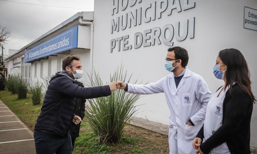 A un año de su inauguración, avanza la ampliación del Hospital de Derqui