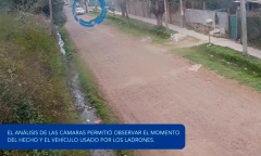 Detienen a dos sujetos acusados de robar una vivienda
