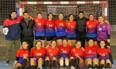 Handball: Las chicas de Muni Pilar festejaron frente al “Gallo”