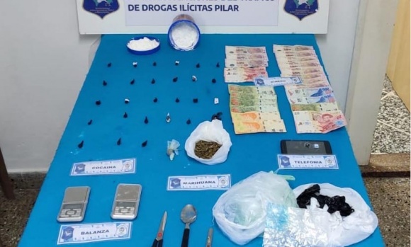 Cinco detenidos acusados de vender cocaína y marihuana