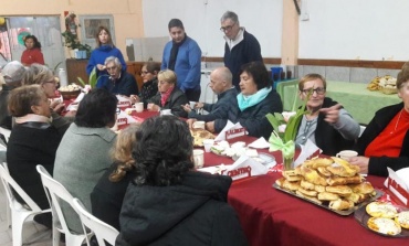 Ducoté y Vivas se reunieron con la Comisión del Centro de Jubilados de Alberti