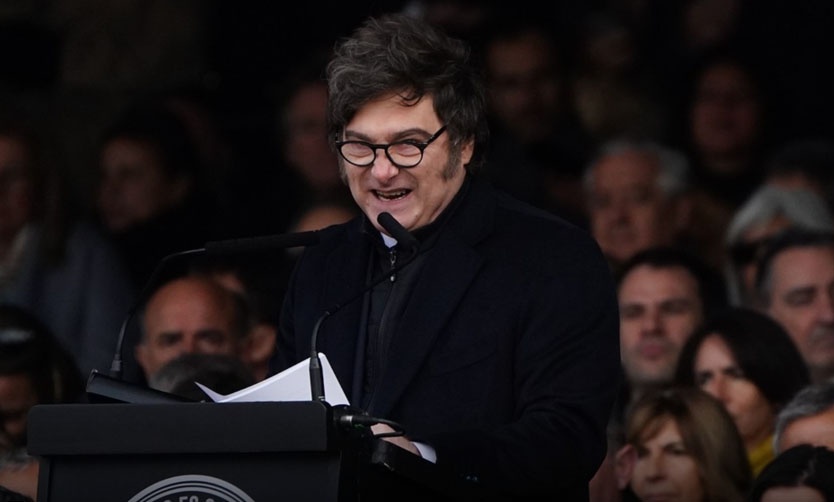 Milei anunció la reducción “permanente” de varias retenciones a los granos y la carne