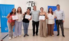 Achával acompañó el cierre de año del programa “Tarea de Todos”