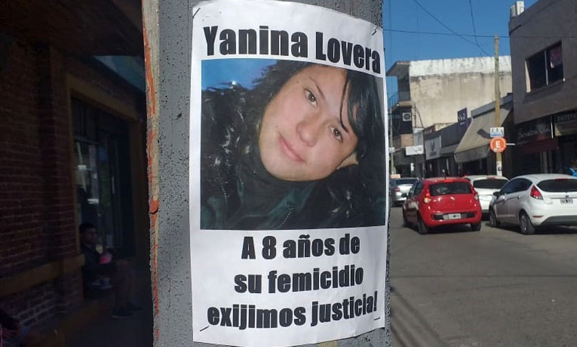 Por el asesinato de Yanina Lovera ya van ocho años sin justicia