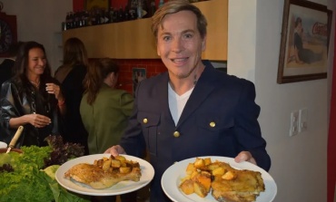 Guido Suller abrió un restaurante en su casa de un country de Pilar