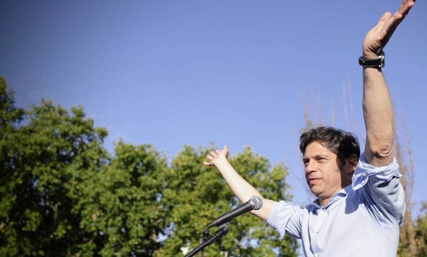 Axel Kicillof lanzó el espacio político “Movimiento Derecho al Futuro”