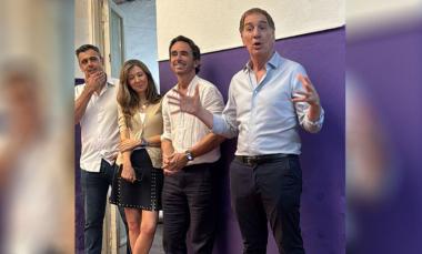 Neuspiller se mostró con Santilli y busca ser el referente de la oposición en Pilar