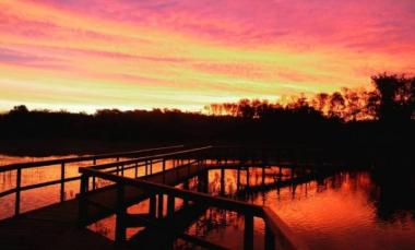 Tai Chi al atardecer en la Reserva Natural de Pilar