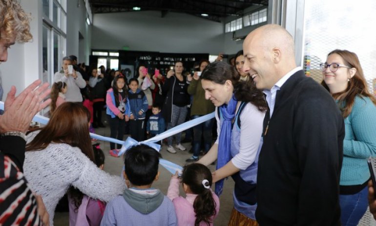 El Municipio inauguró un nuevo jardín de infantes en Derqui
