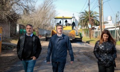 El Municipio continúa con el plan de nuevos asfaltos en las localidades