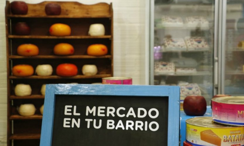 Por obras de mejoras el puesto fijo del "Mercado en tu Barrio" permanecerá cerrado