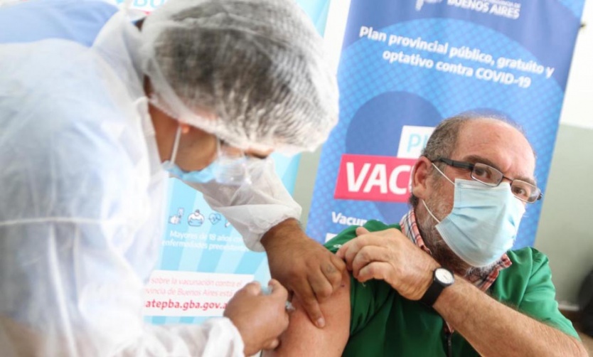 Vacunación: 100.000 pilarenses ya recibieron la primera dosis contra el covid
