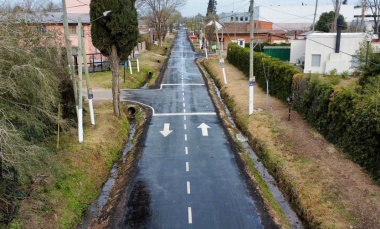 El Municipio realizó nuevos asfaltos en una calle clave