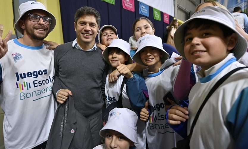 Kicillof encabezó la apertura de la etapa final de los Juegos Escolares Bonaerenses 2025