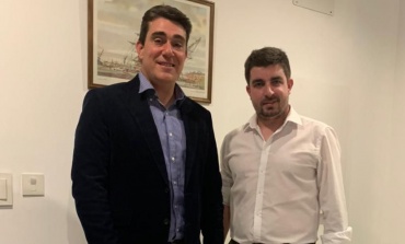 Javier Iguacel y Andrés Genna se reunieron con empresarios y comerciantes