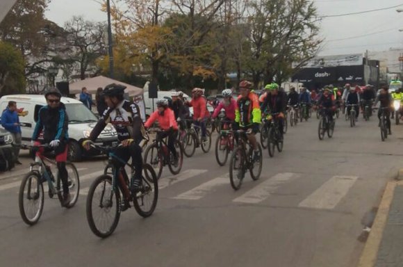 Fue un éxito la 1° Bicicleteada Pilarense