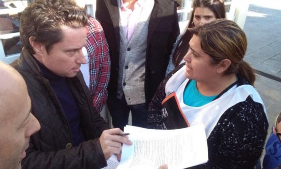 La titular de SUTEBA de Pilar denunció amenazas en su contra