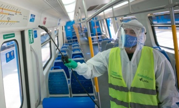 Usarán en los trenes del AMBA un nuevo sanitizante que disminuye el impacto del COVID-19