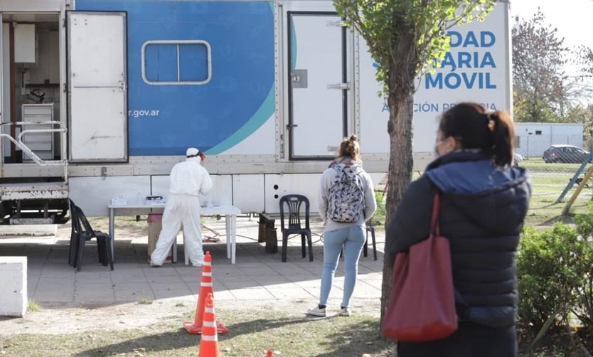 Covid: reportan 295 nuevos contagios y seis muertes en Pilar
