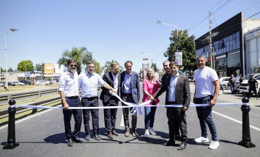 Kicillof inauguró obras en una ruta y volvió a cuestionar al gobierno Nacional