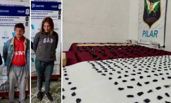 La Policía de Pilar secuestró casi 500 dosis de cocaína
