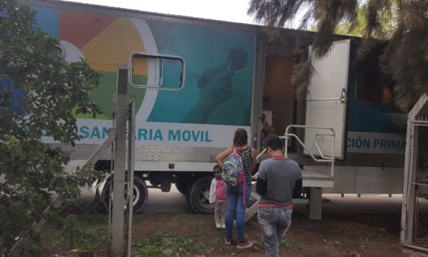 El Camión Sanitario atenderá pacientes en el barrio Río Luján