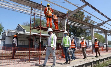 Belgrano Norte: comenzaron las obras para elevar los andenes de la estación Del Viso