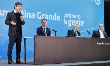 Kicillof participó de la presentación del plan de obras públicas “Argentina Grande”