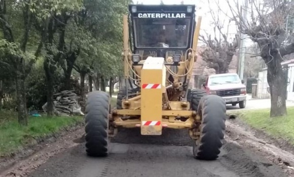 El Municipio realizó obras de mejora en barrios de Manuel Alberti y Del Viso