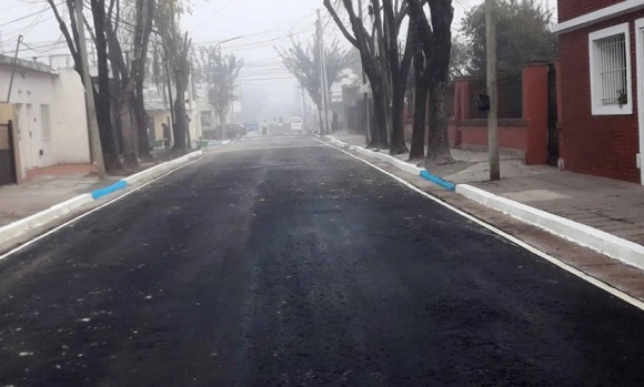 La Comuna concluyó las obras de reparación de la calle Fermín Gamboa