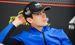 Colapinto, tras su actuación en el inicio del GP de Bélgica: 